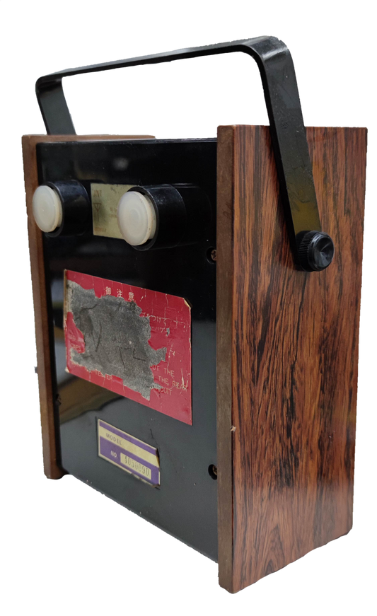 Sanwa Multi Power Tester TX-301 with Fuse Protection electrical trade tool with wood panel design and carrying handle