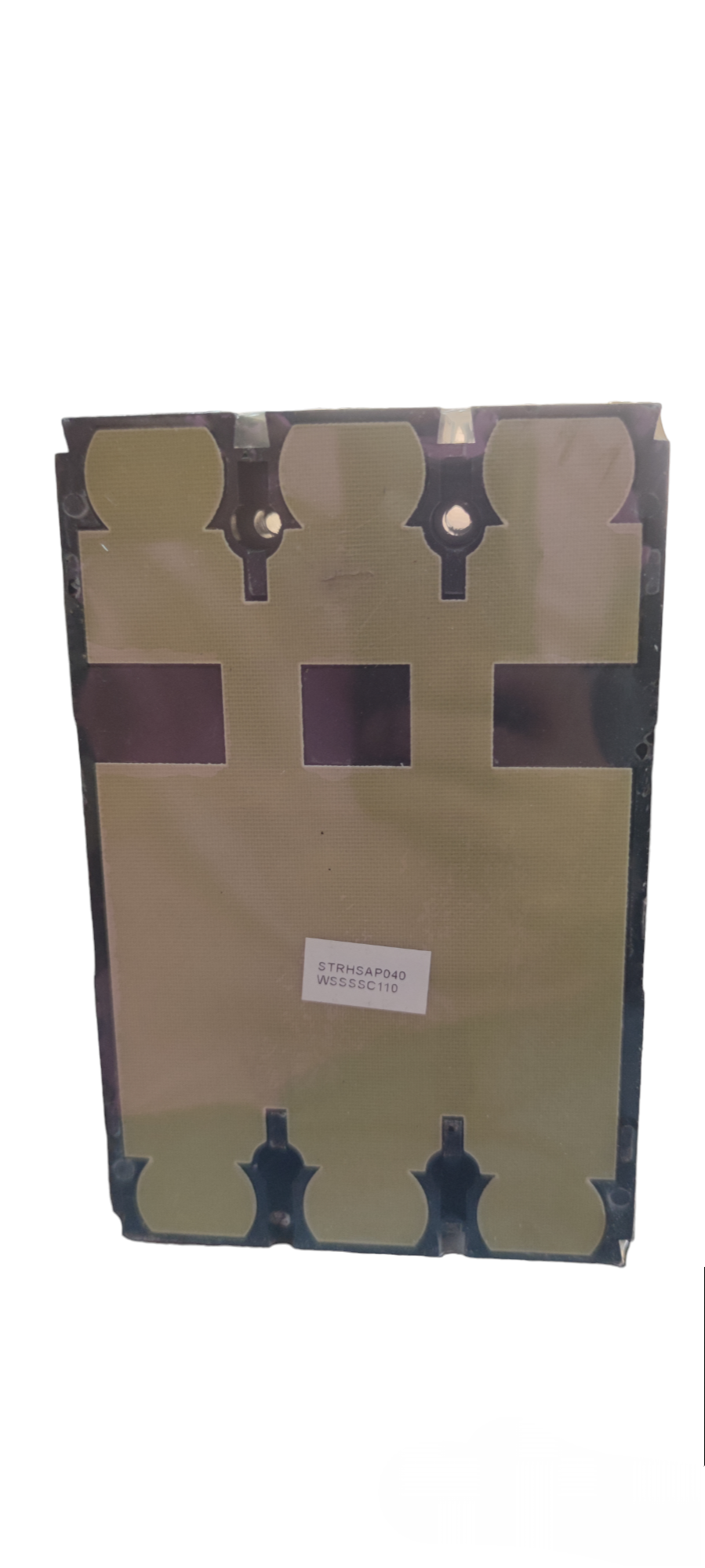 Sassin 160A 3 Pole Industrial Circuit Breaker electrical circuitry part with metallic contacts