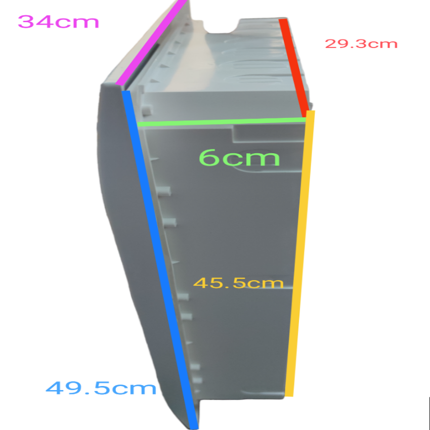 Sassin 36 ways recessed panel board electrical circuitry part with detailed dimensions