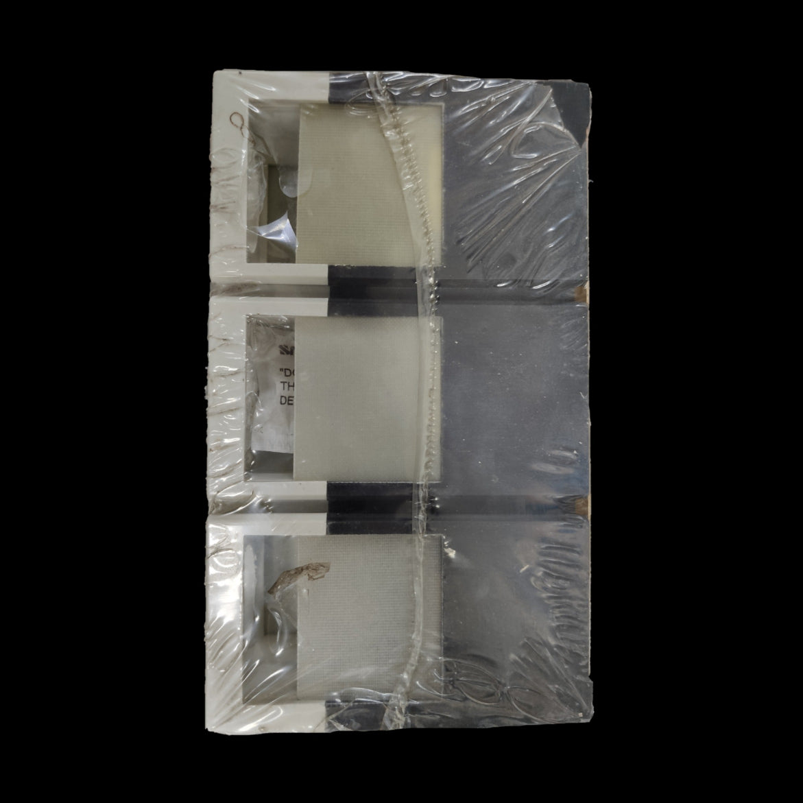 Sassin 630A Circuit Breaker 3 Phase Industrial electrical component wrapped in plastic packaging