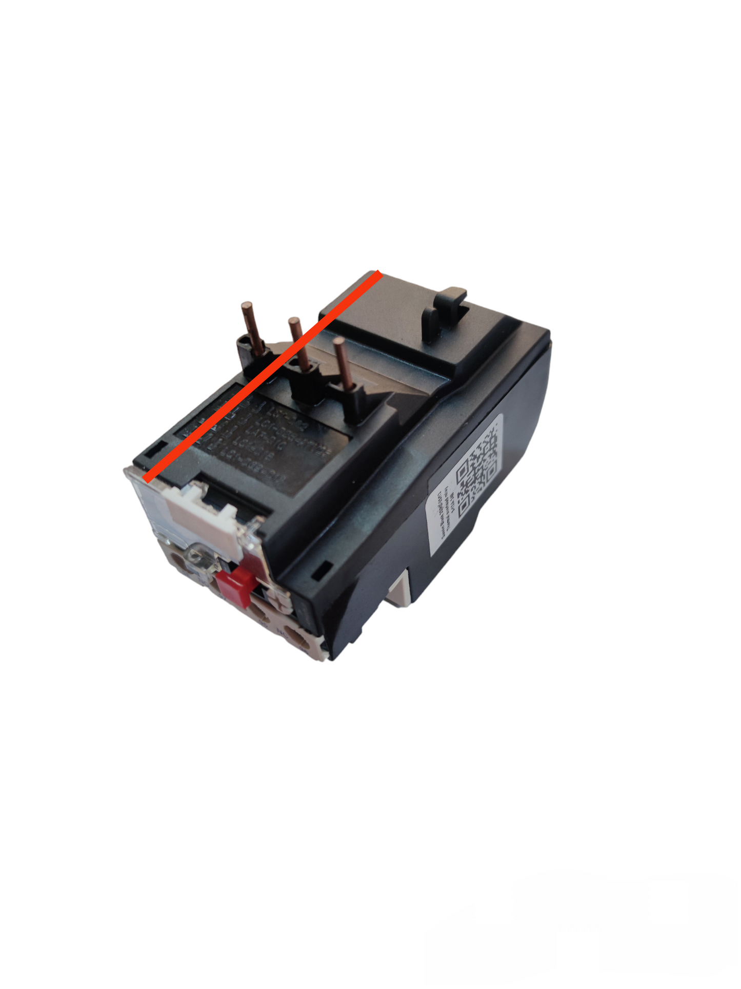 Sassin Overload Relay 9-13A electrical component with multiple terminals and compact design