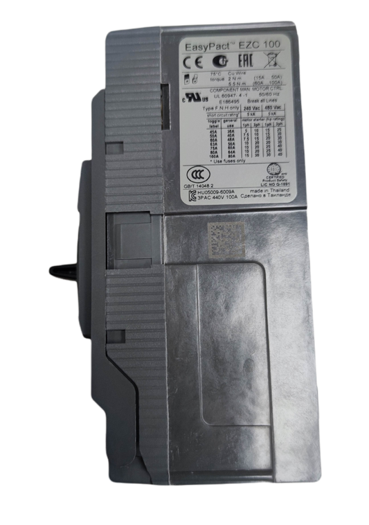 Schneider EasyPact EZC 100 100A 3Pole Industrial Circuit Breaker for electrical safety and protection