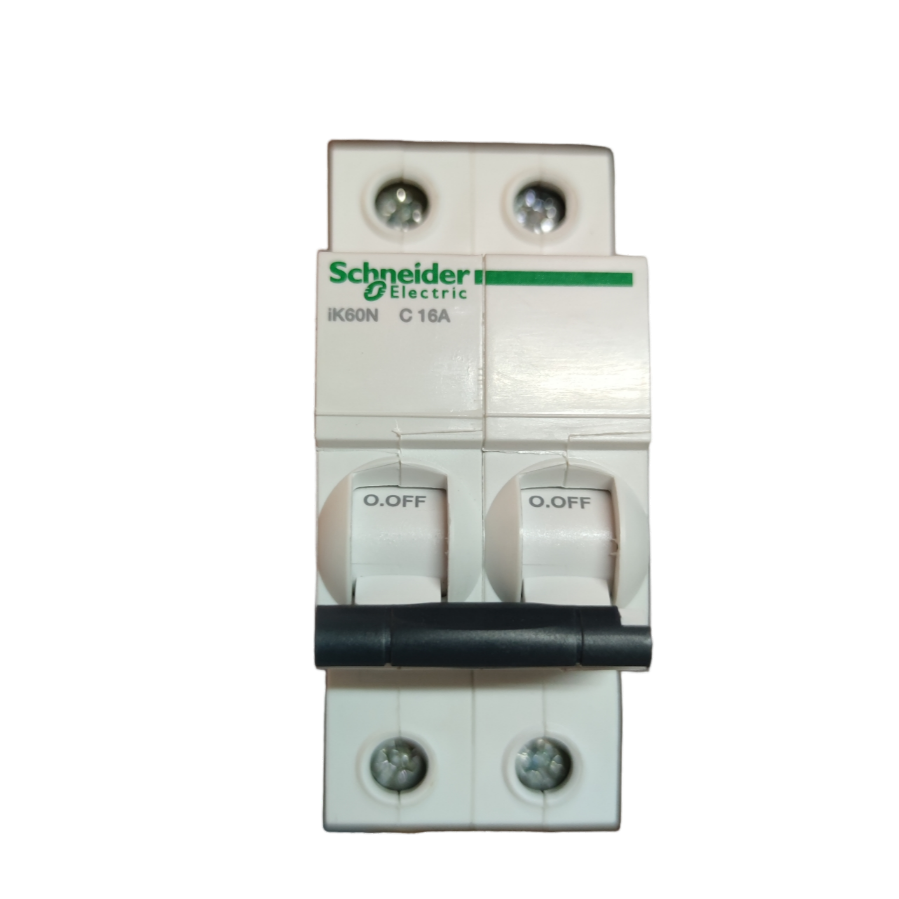 Schneider 16A Miniature Circuit Breaker 6KAIC dual switch electrical protection device