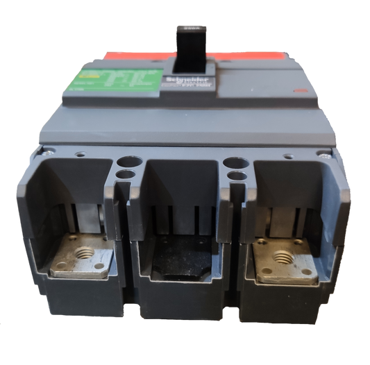 Schneider 200A 2 Pole Breaker Industrial Easy Pact electrical circuitry part with terminal connections