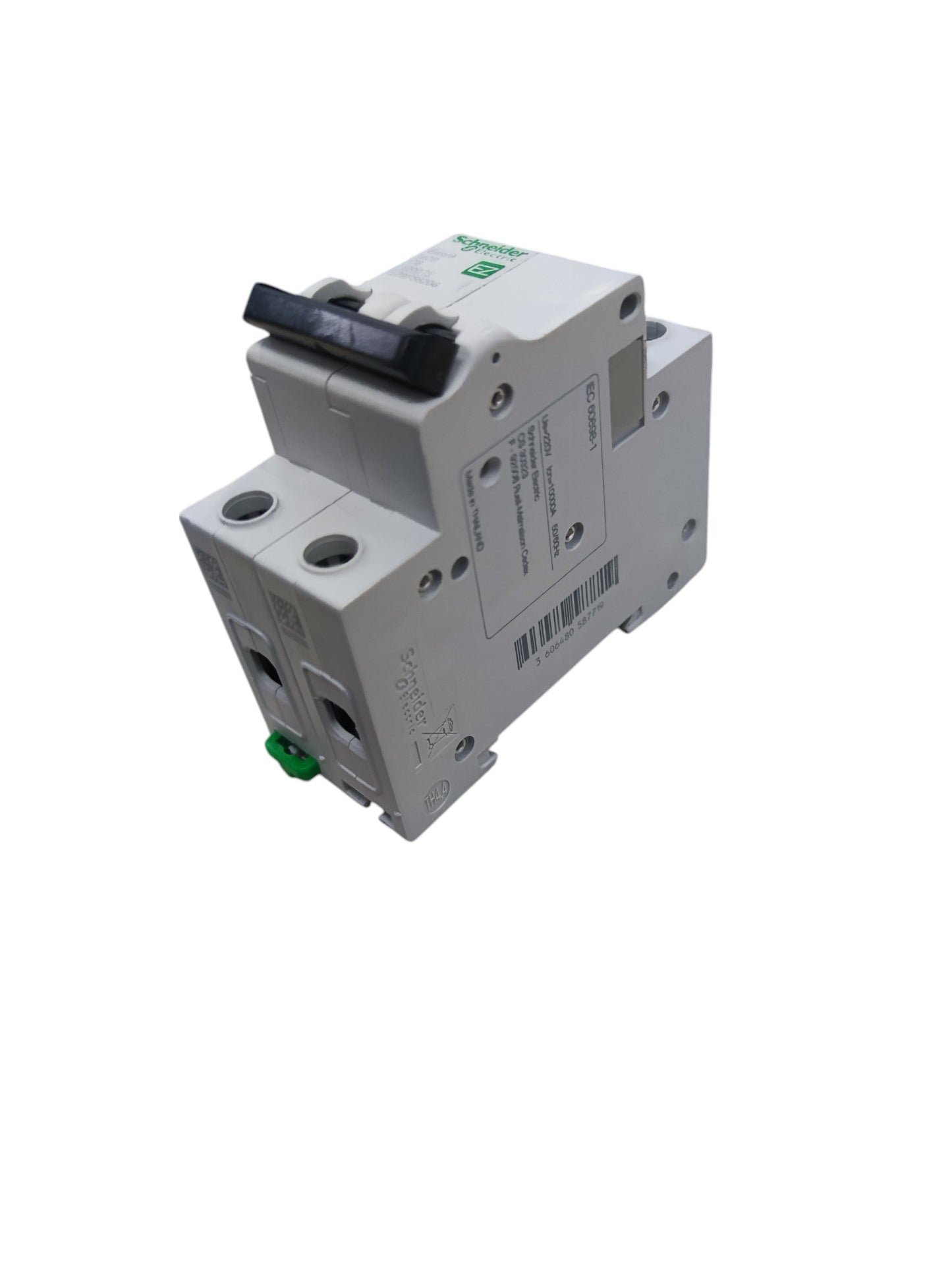 Schneider 40A 2 Pole 6KAIC Miniature Circuit Breaker for electrical protection and circuitry