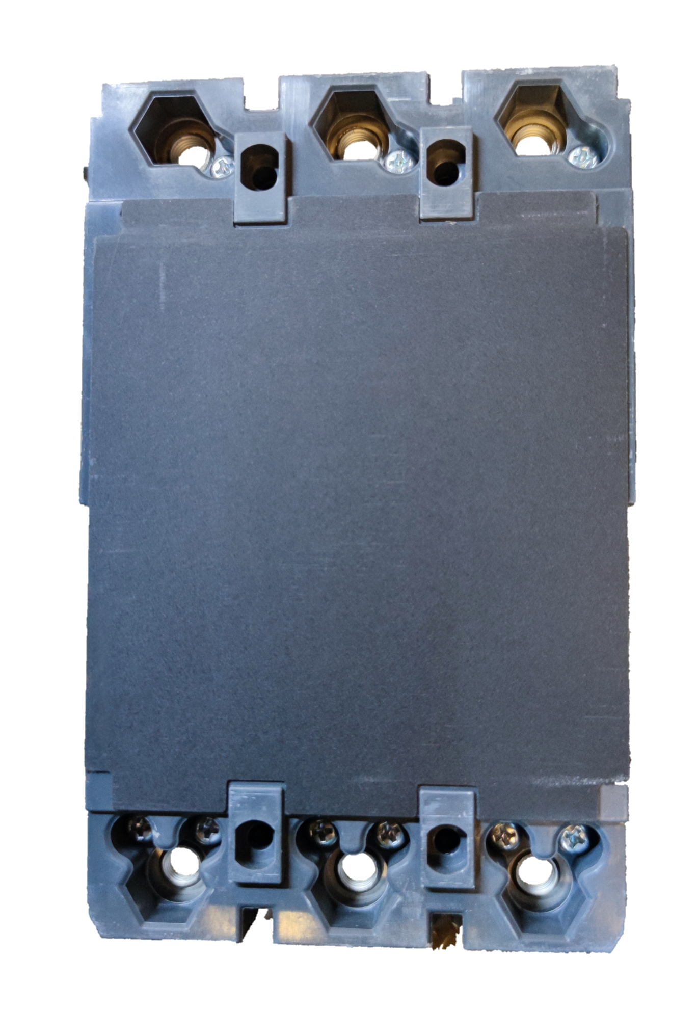 Schneider 200A 3 Pole Industrial Circuit Breaker with robust black housing and terminal connectors