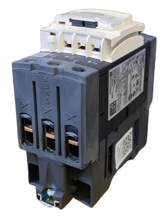 Schneider Magnetic Contactor 50A 220V power switch with three terminal connectors
