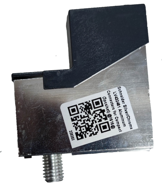 Schneider EZC400N Ampere Frame electrical circuitry part with metal body and black plastic top