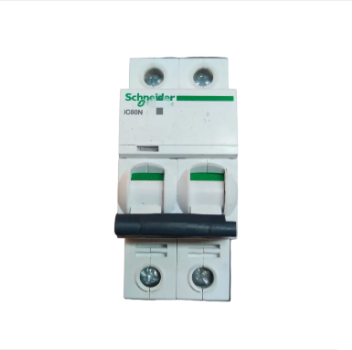 Schneider Miniature Circuit Breaker 40A 2 Pole white electrical protective device
