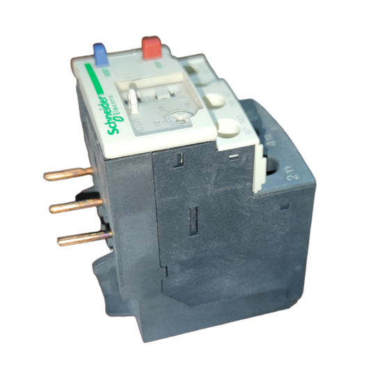 Schneider 0.4 -0.63A Overload Relay LRD04 electrical component with white and black housing