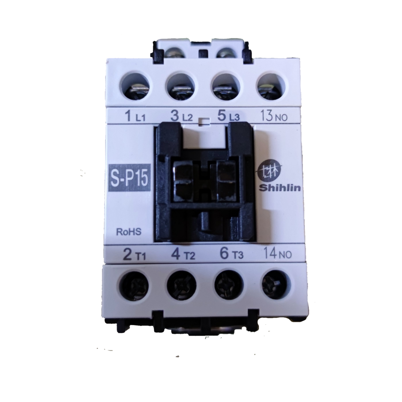 Shihlin Magnetic Contactor 16A 220V electrical circuitry part with labeled terminals