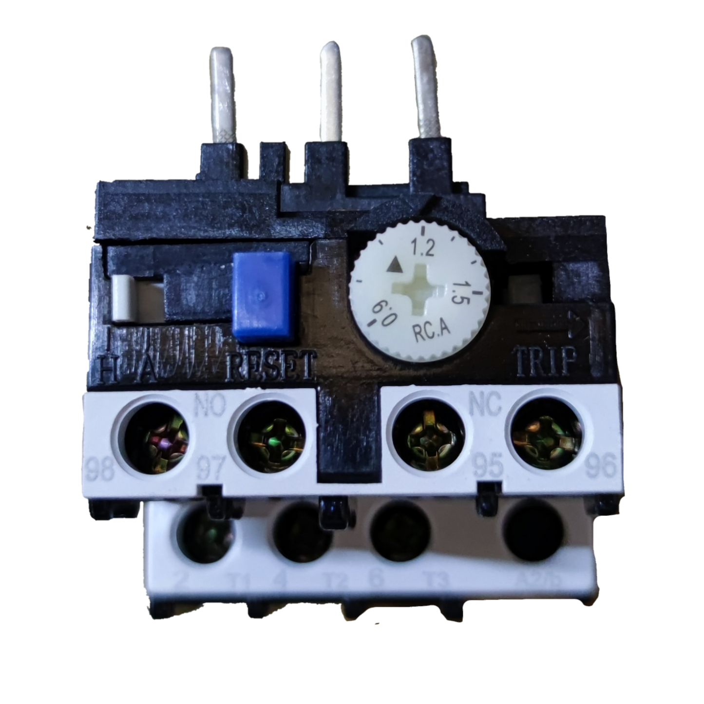 Shihlin Overload Relay 1.2A 220V electrical part with adjustment dial and reset button