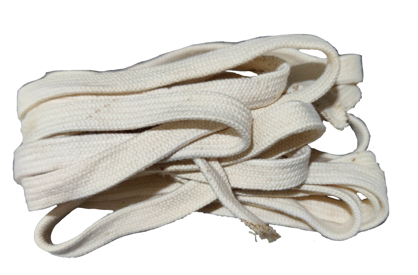 Electx Electrical Supply Shoe Thread 8mm x 3 Meters in white for shoes accessories and repairs