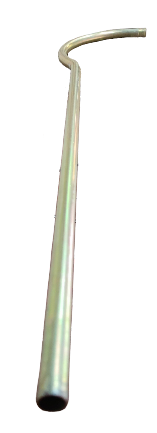 Amco single arm lamp post 36 inch with curved top for lighting installation and accessories