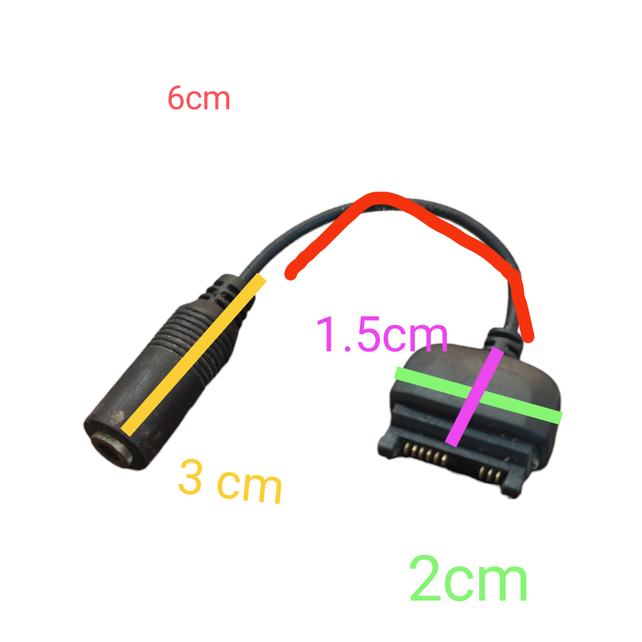 Sony phone audio adapter cable featuring a compact design for connecting devices easily