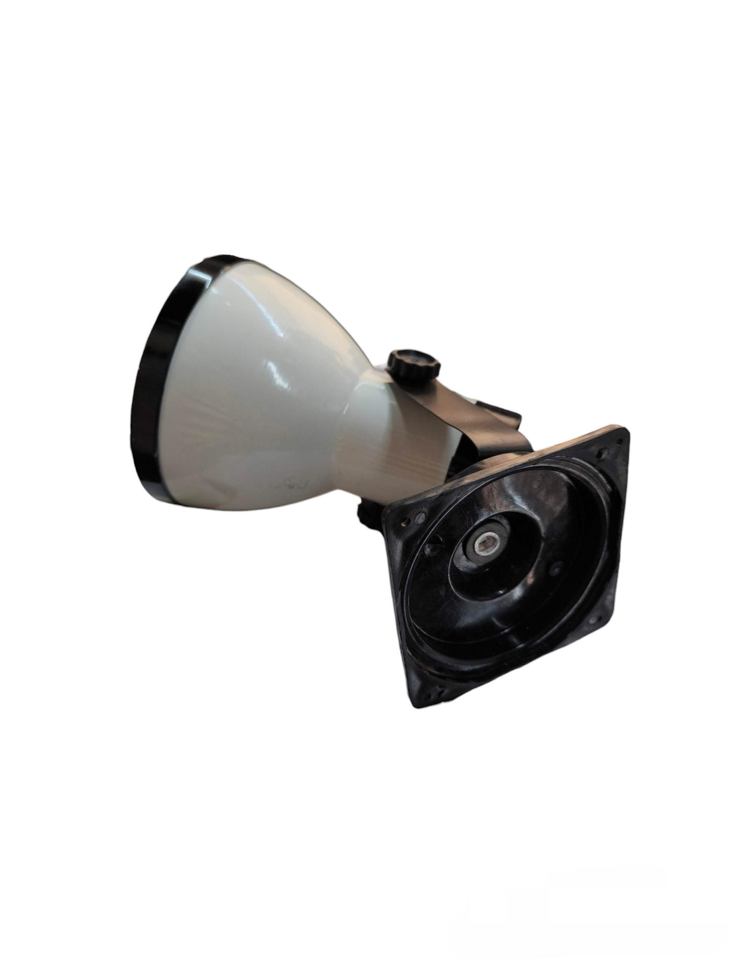 14cm E27 spot light holder in black and white for lighting installation and accessories