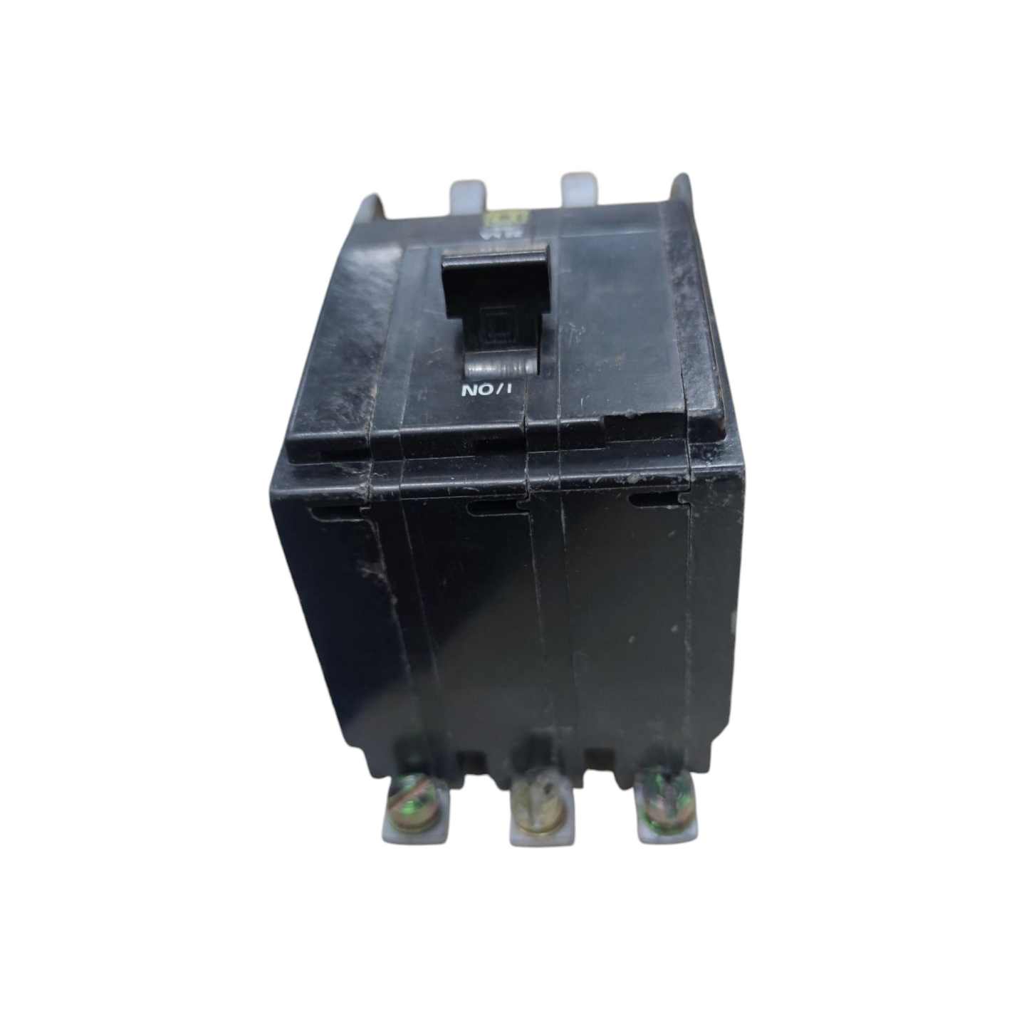 Square D 50A 3 Pole 22KAIC 220V Circuit Breaker electrical component in black plastic casing