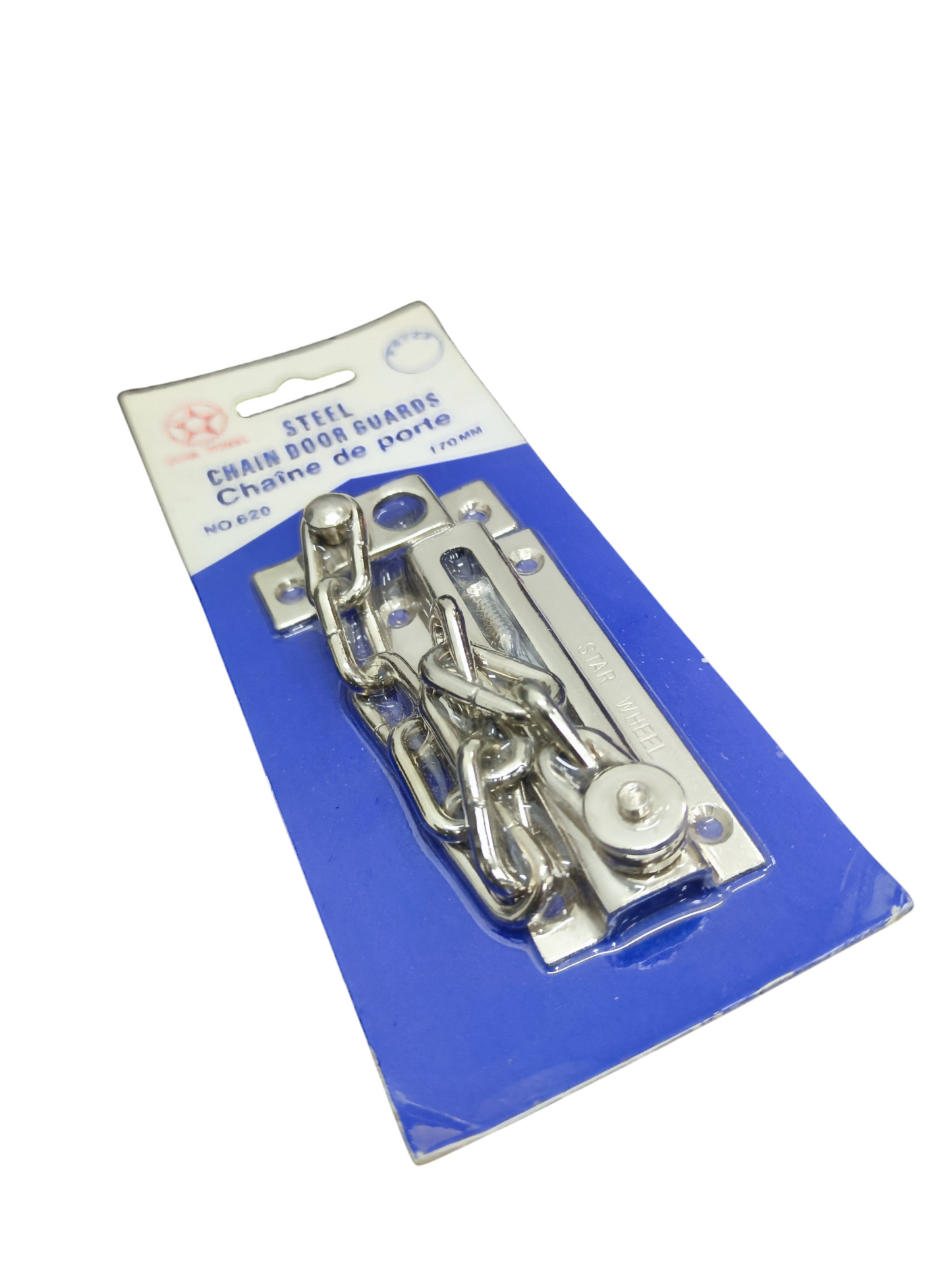 Star Wheel Wheel Chain Door Guards 170mm steel digital door lock security chain