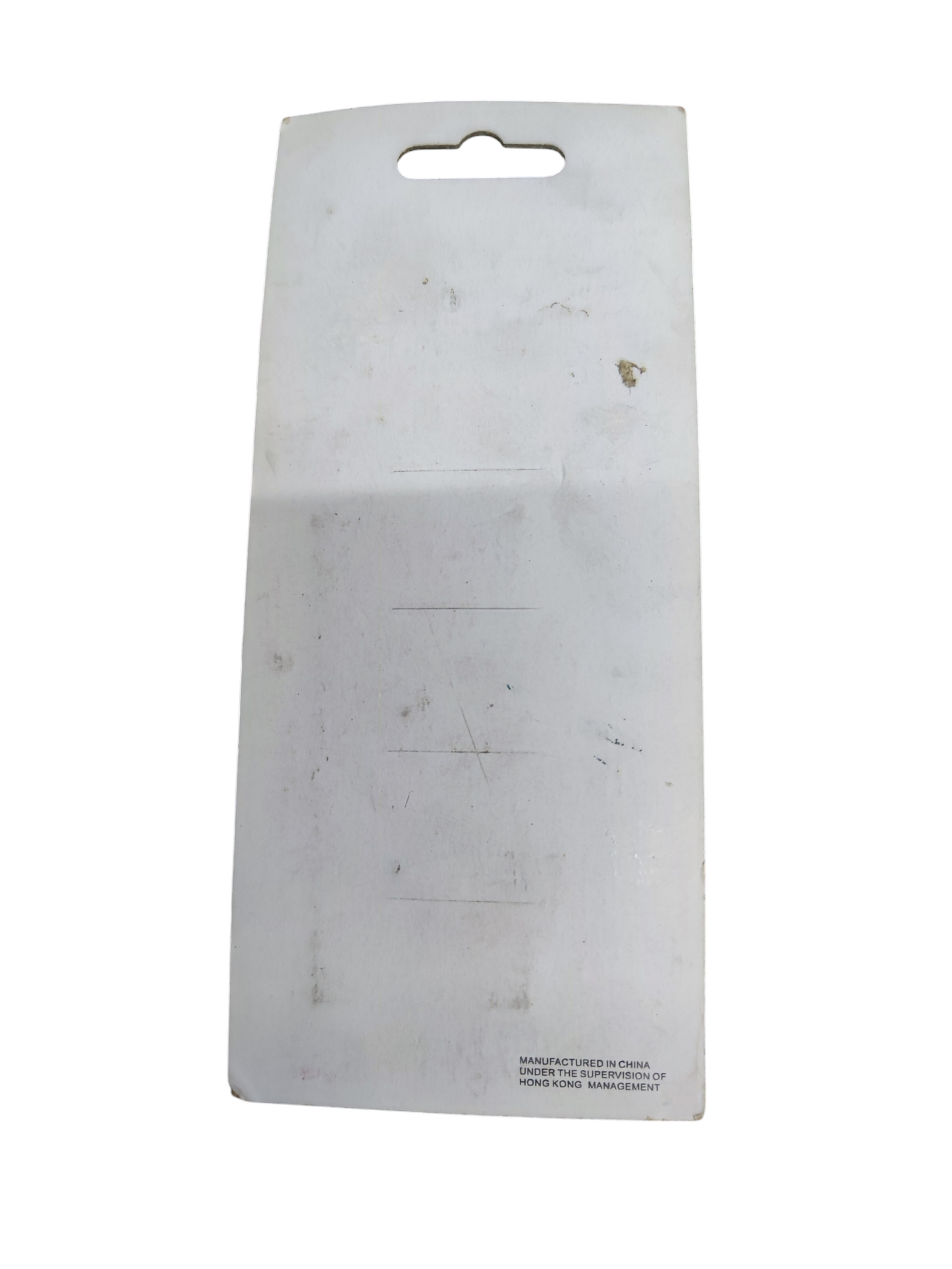 Blank packaging card for Wheel Chain Door Guards 170mm by Star Wheel without the product