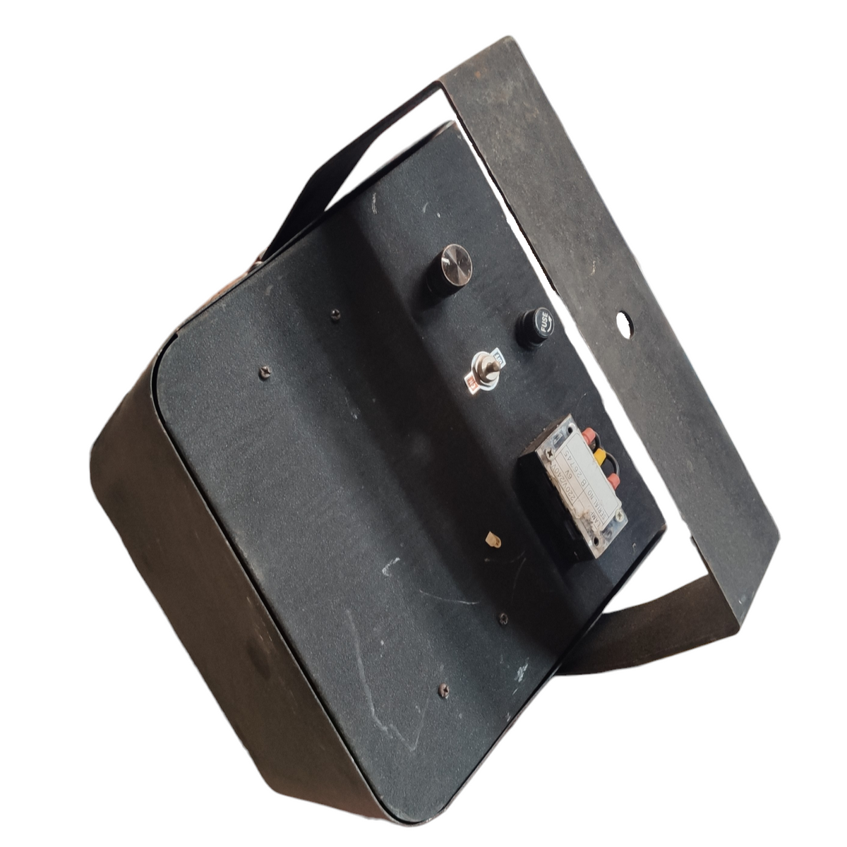 Sub Zero Strobe Light with Red Filter 220V black metal housing and mounting bracket