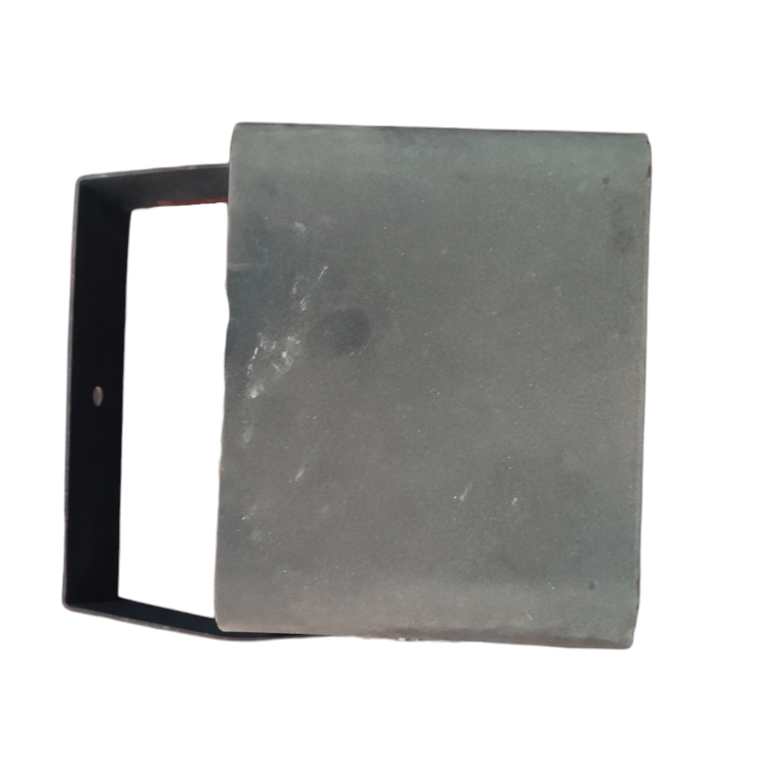 Sub Zero strobe light with red filter 220V in a gray metal casing with mounting bracket