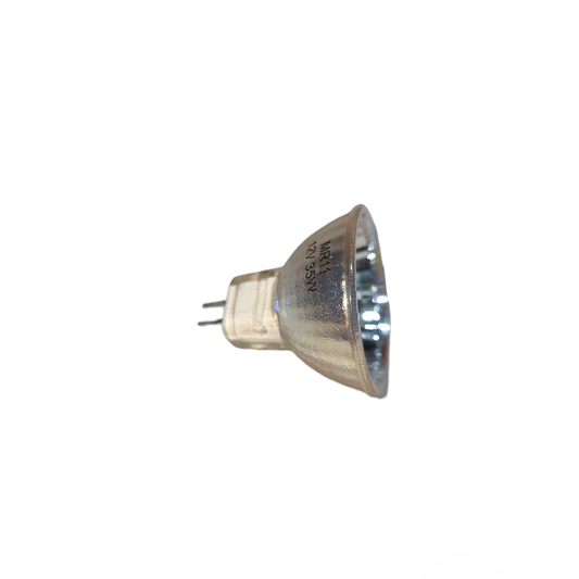 Sunlite 35W 12V MR11 Halogen Bulb with reflector and two-pin base for precise lighting