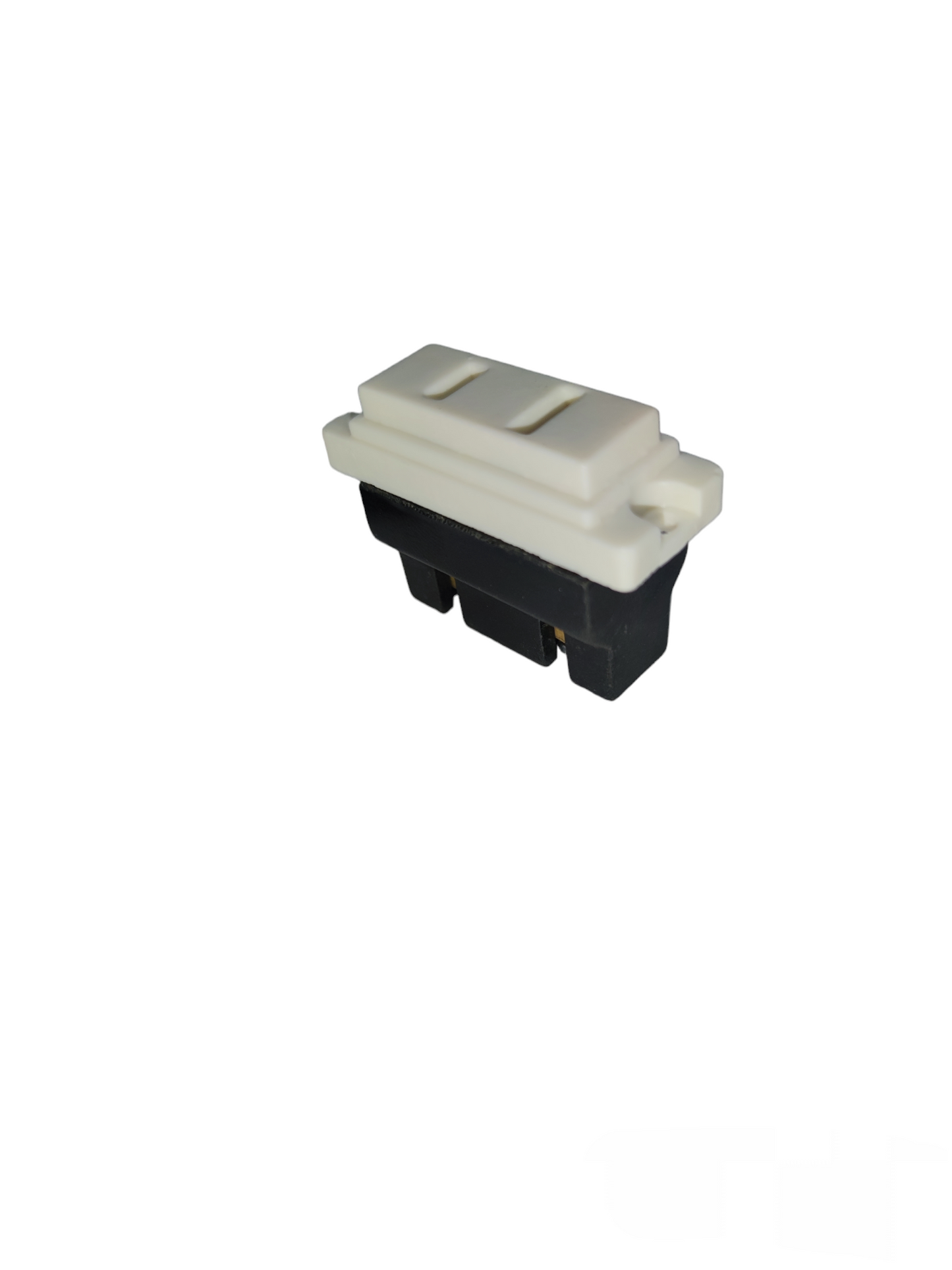 Surer flat pin outlet device 15A 125V switch in white and black for power points