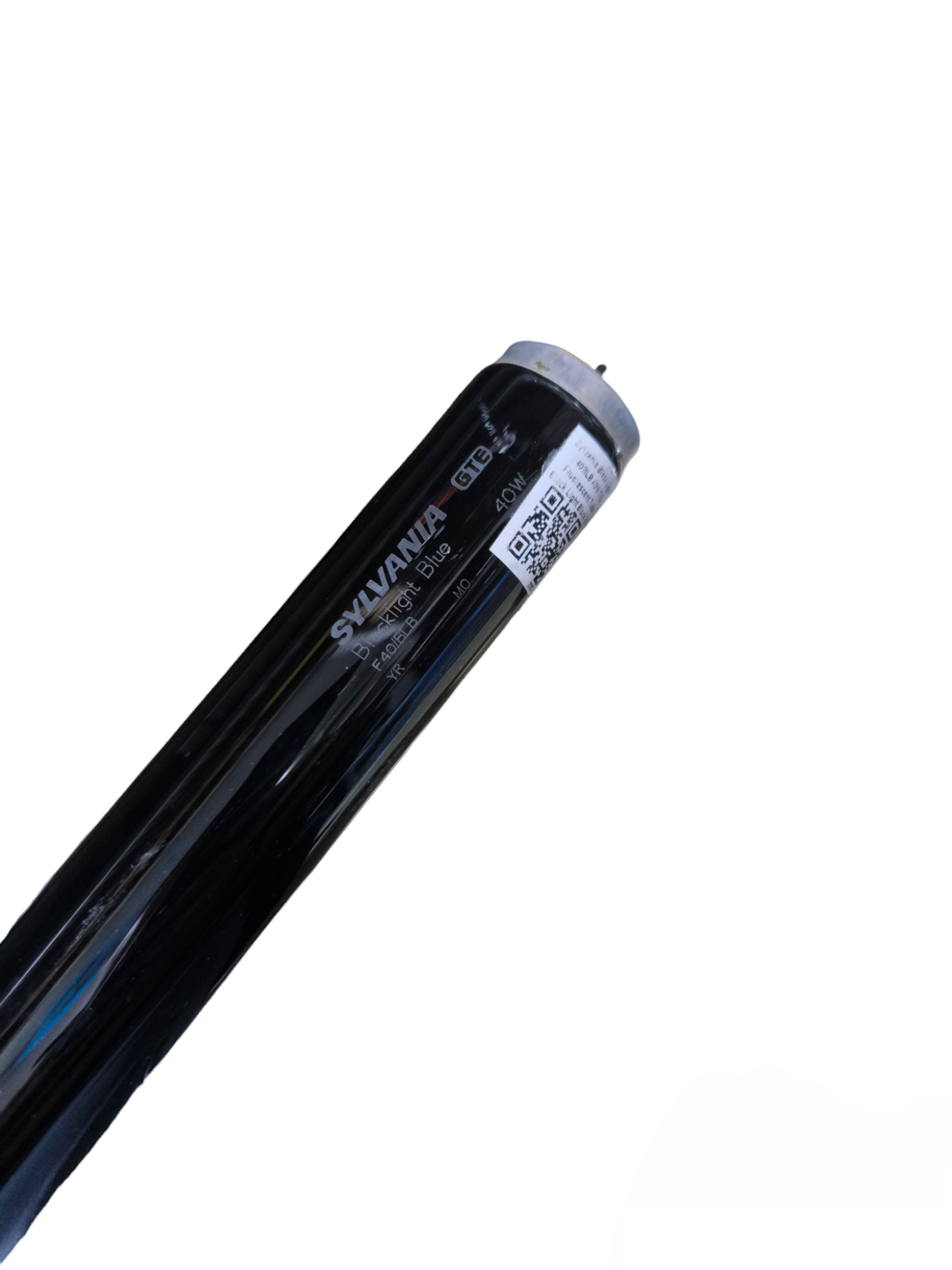 Sylvania Fluorescent Tube Black Light Black with black exterior for specialized lighting applications