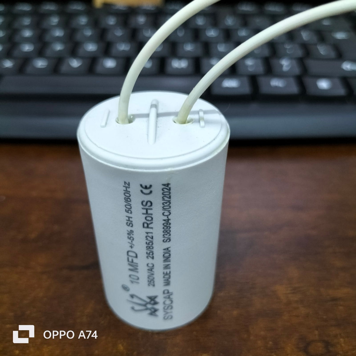 CBB 10MFD motor running capacitor for efficient motor performance and reliable operation