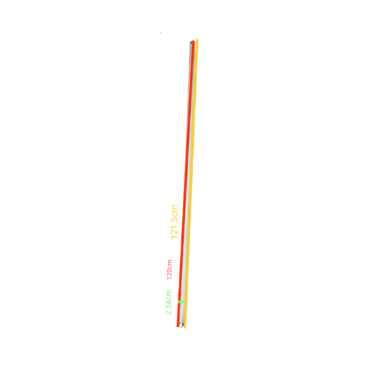 Irisram T8 36W industrial fluorescent lamp with 121.5 cm length and clear tubing