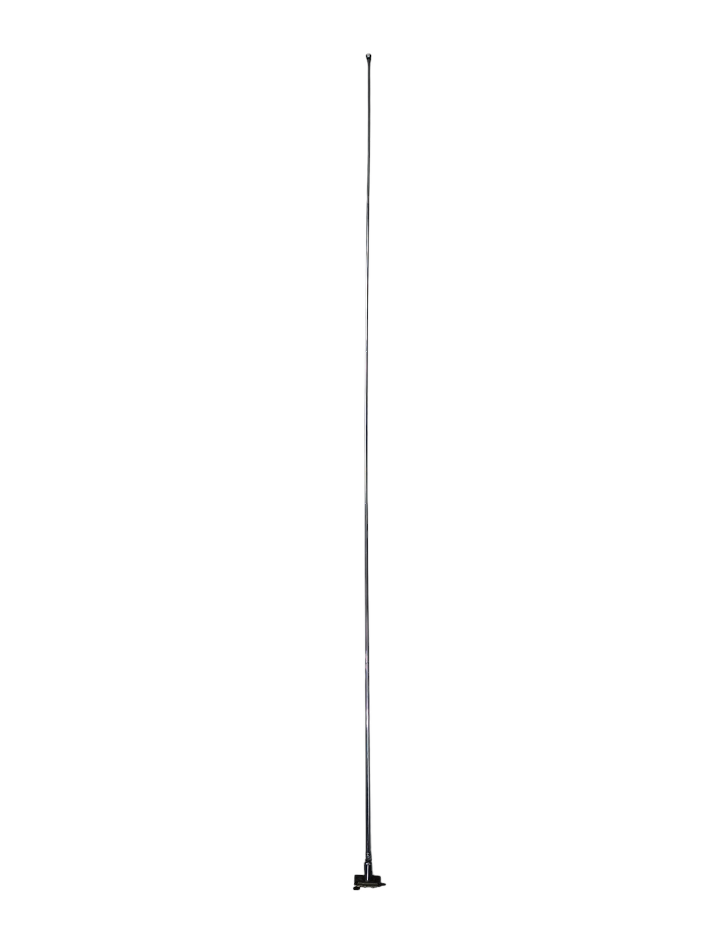 Telescopic Antenna for Analog TV with long extendable metal rod and black base from China
