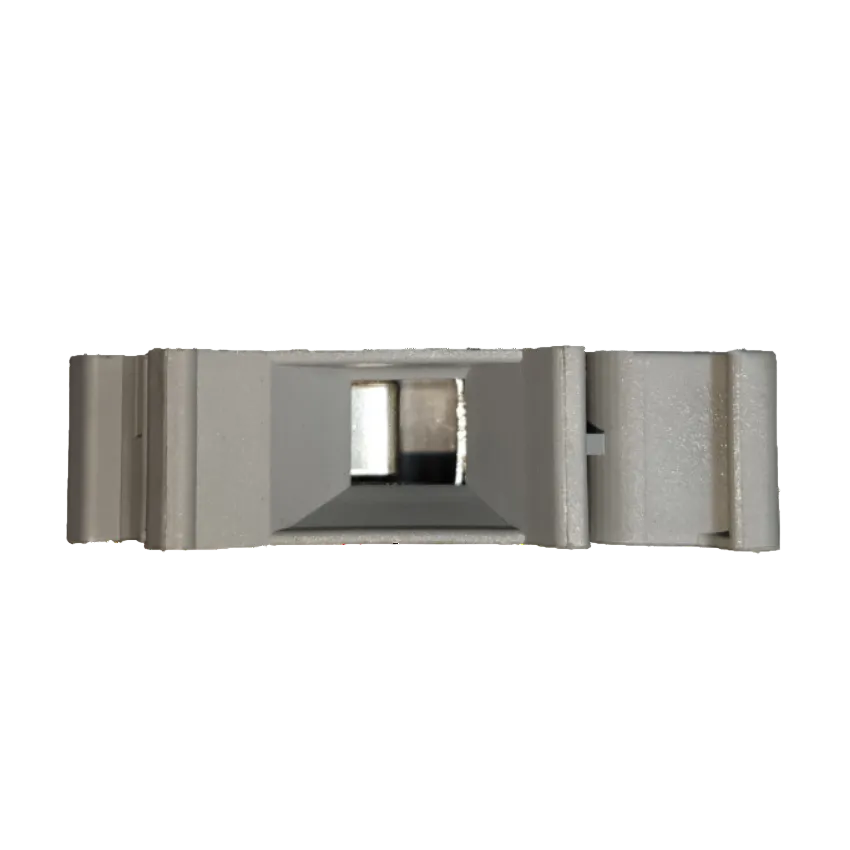 Grippes Terminal Block DIN Rail Type 16mm gray electrical circuitry component for secure wiring