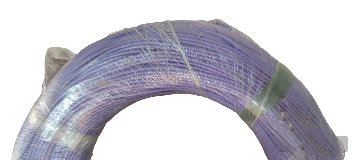 Roll of purple TF Wire 0.30mm 1 Roll wrapped in plastic for electrical wiring