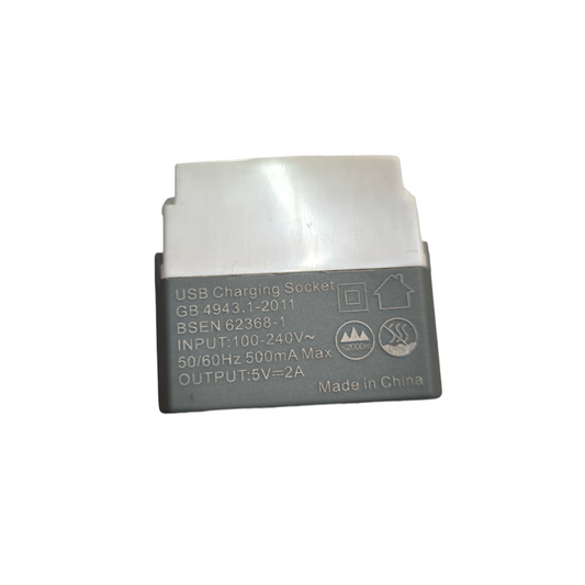 T&J USB Outlet Device 5V 2A compact power socket for USB charging and electrical connection