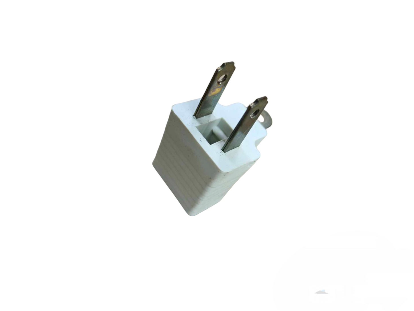 Tokina three prong plug adapter 10A 250V white travel adapter and converter