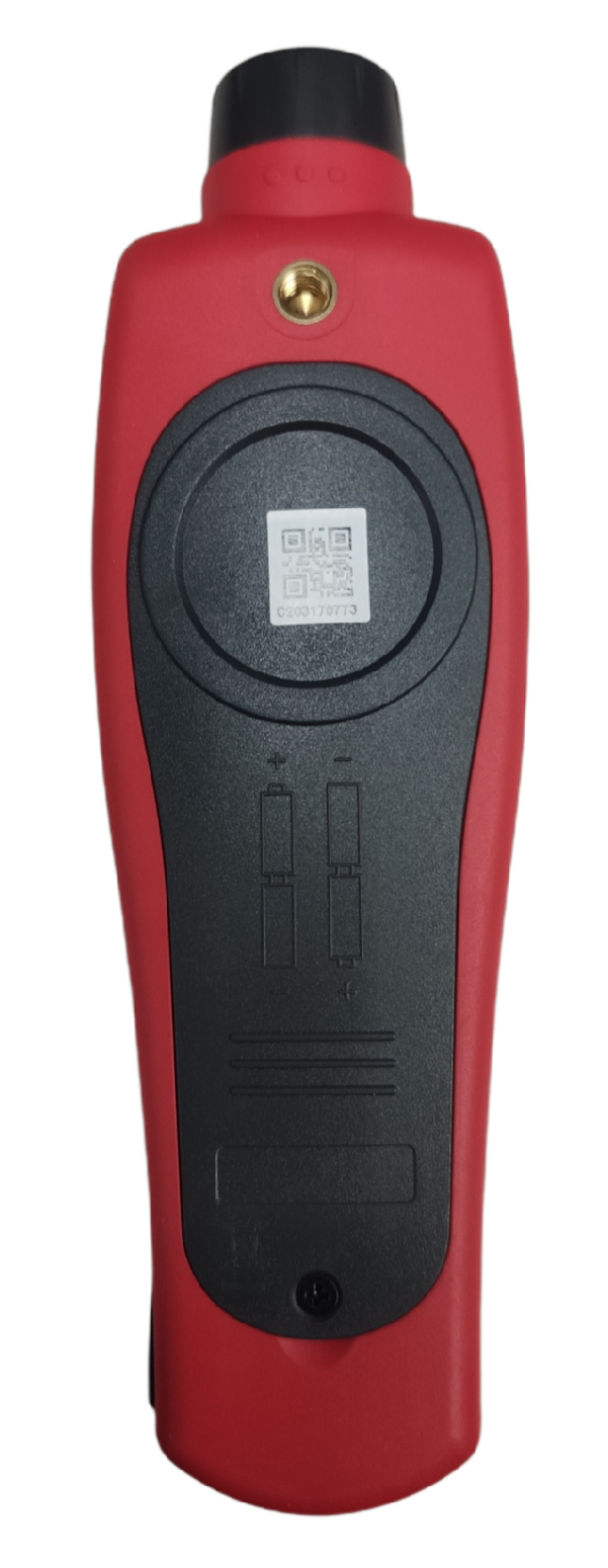 UNI-T Non Contact Tachometer UT372 with red and black ergonomic handheld design