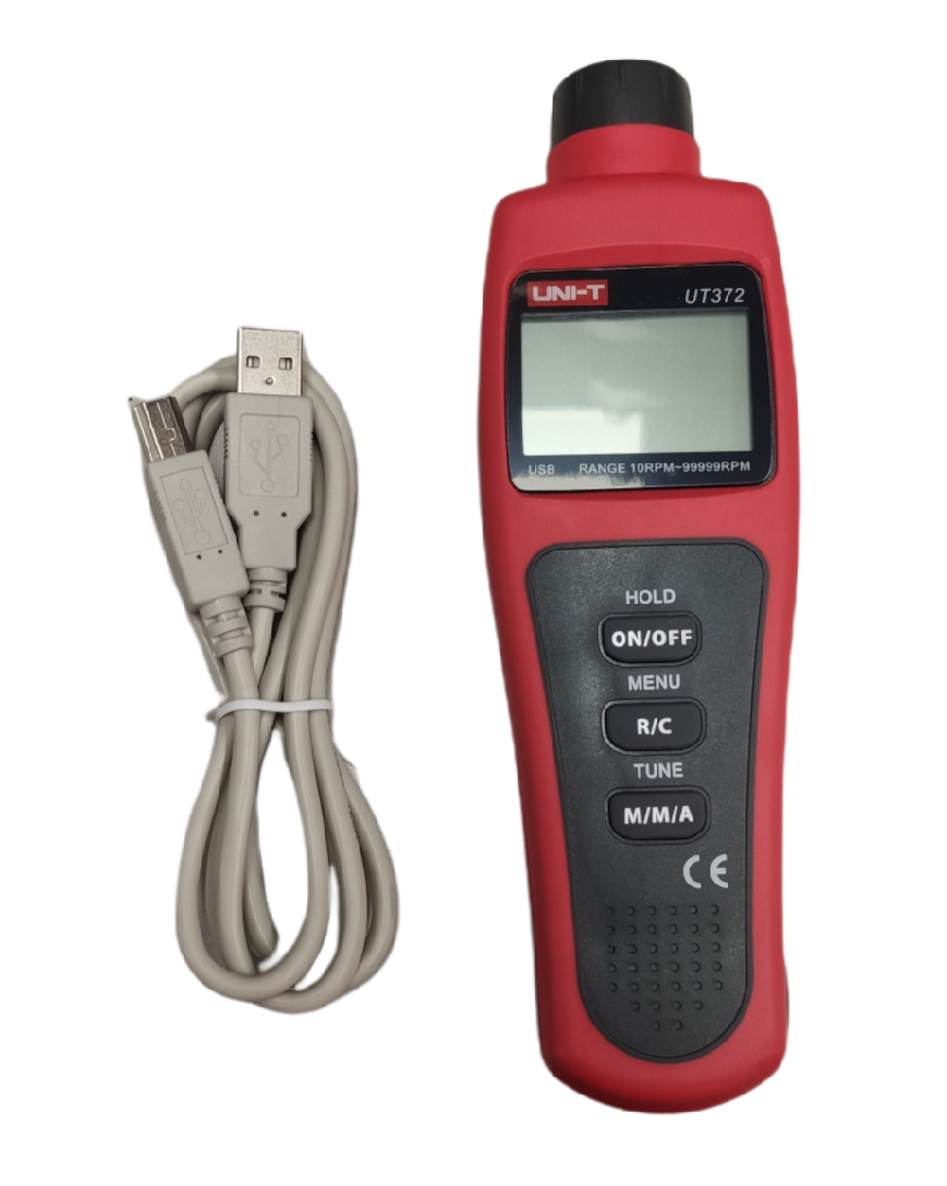 UNI-T Non Contact Tachometer UT372 with USB cable for measuring rotational speed