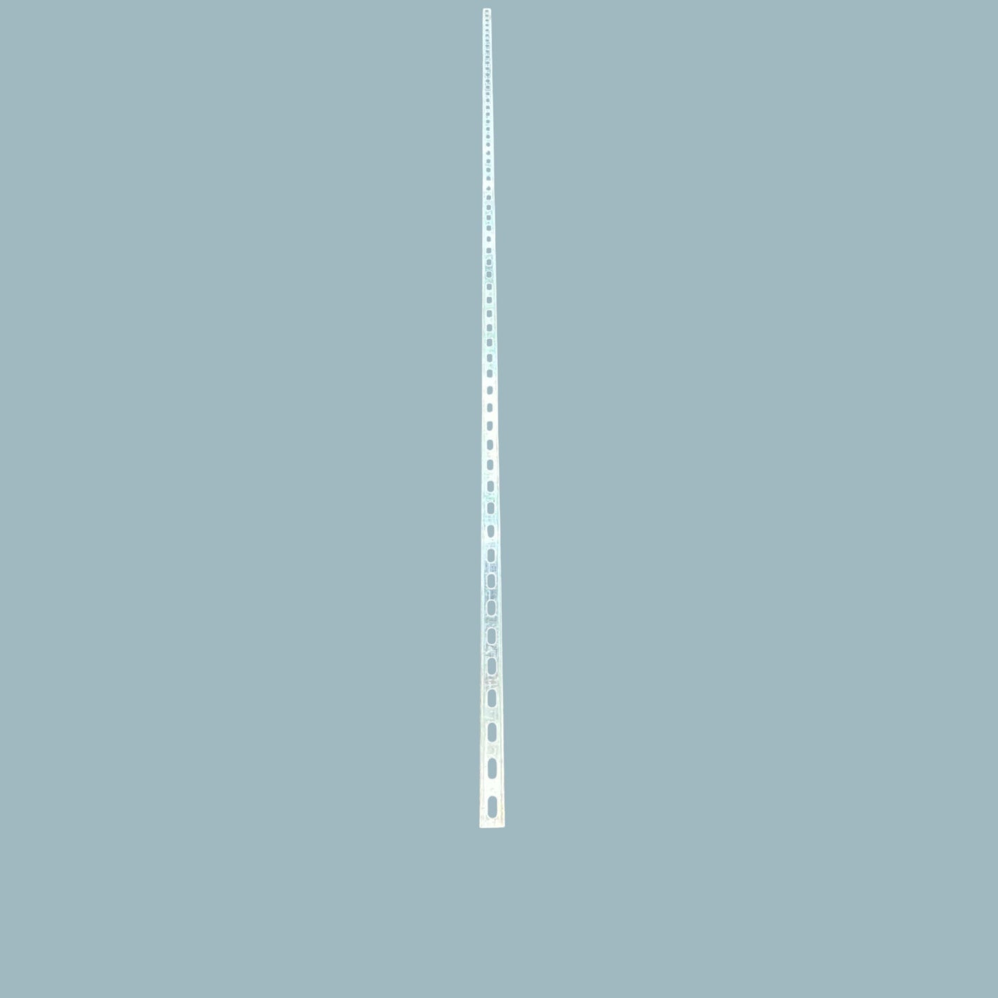 Unistrut Channel Half Sloted 41mm white slotted metal cable management rail for mounting and support