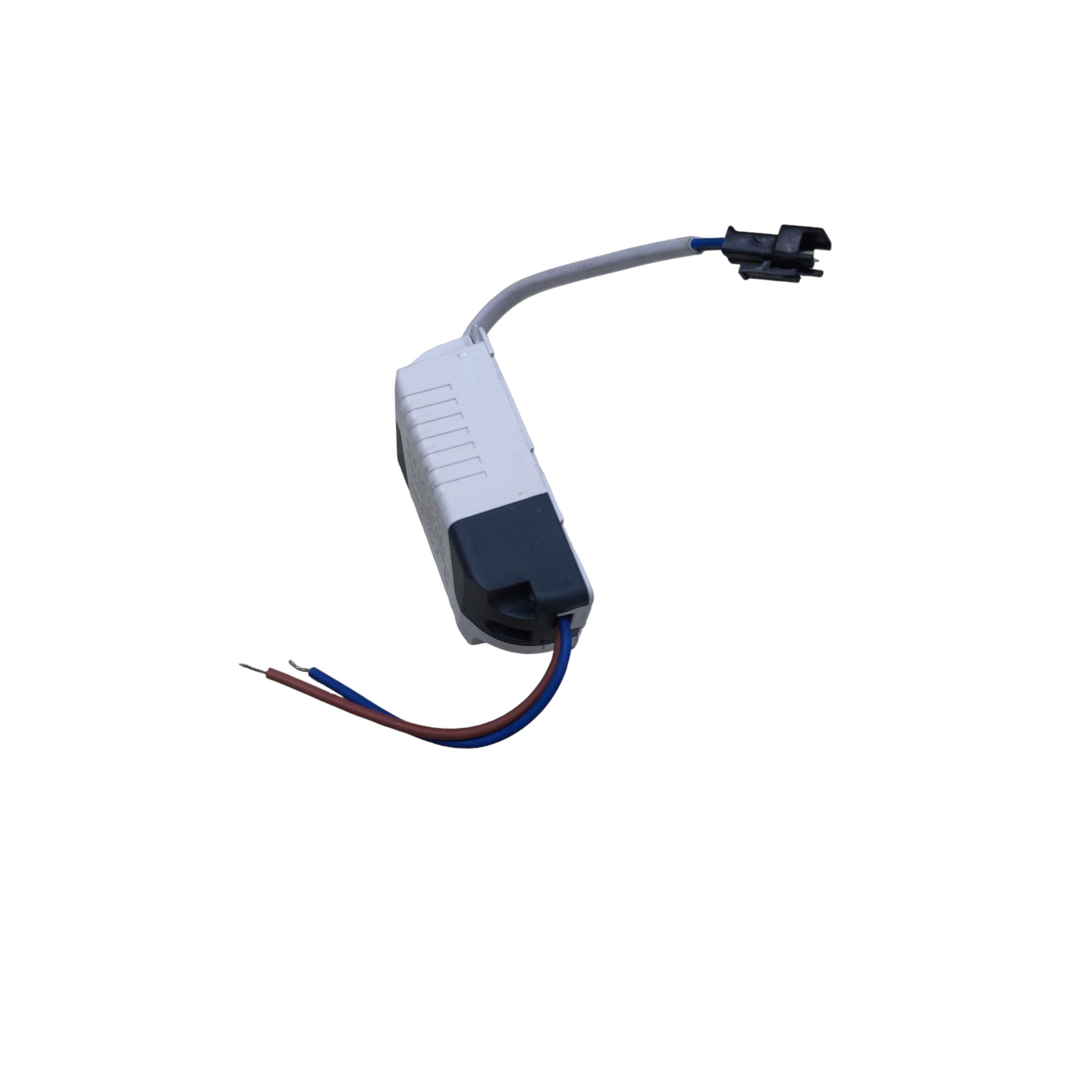 Biglite LED Driver 1-3W Input 180-220V compact white power supply unit with brown and blue wires
