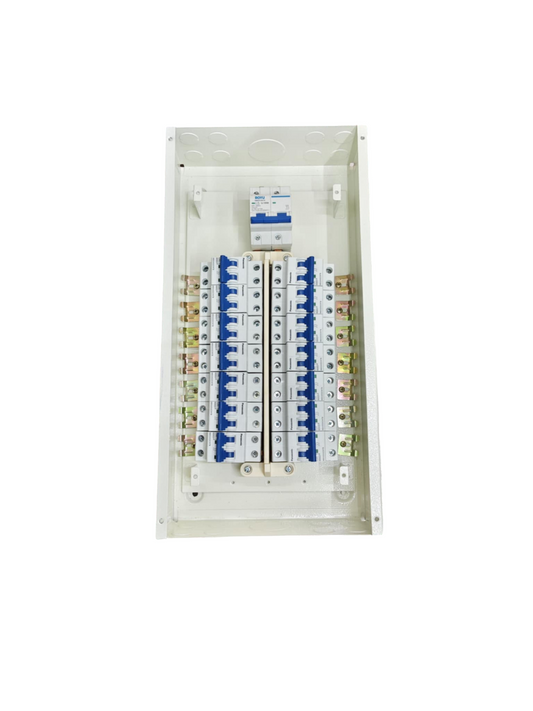 14 Branches 2Pole Miniature Circuit Breaker panel with multiple breakers from Panasonic Royu and Koten