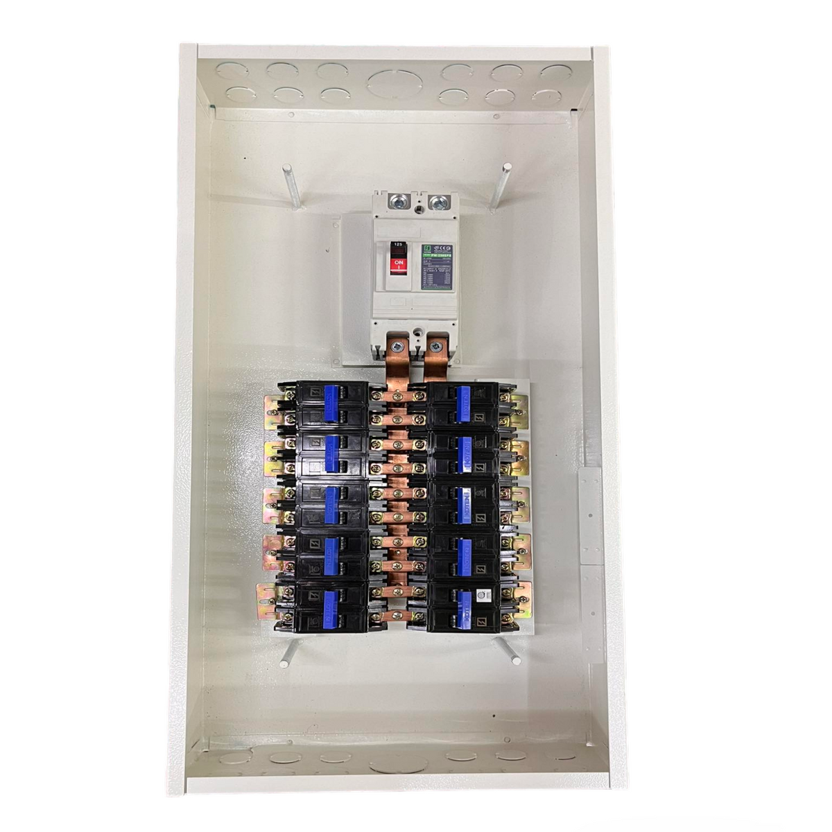 Koten 200A 2Pole Main 250SPS and 10 Branches electrical distribution panel with circuit breakers