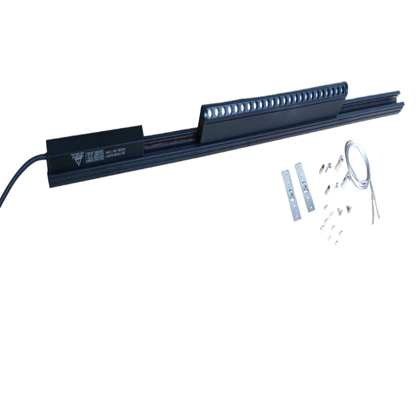 ILLUMIQ TERRA 24W LED Rotary Grille Track Light 220V black ceiling light with mounting accessories