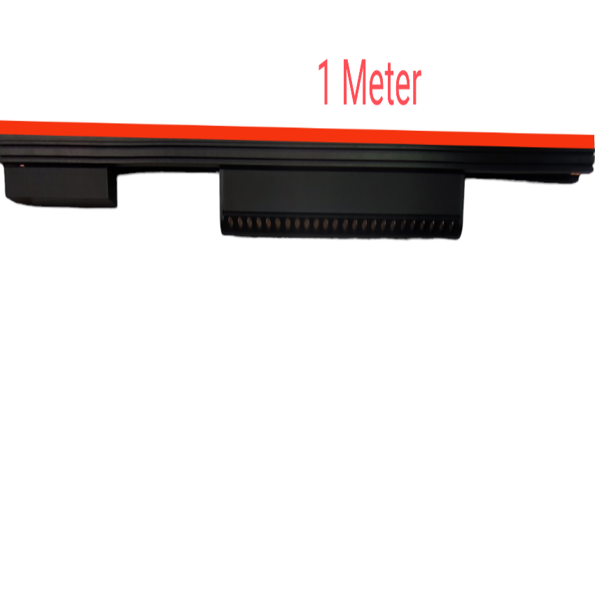 ILLUMIQ TERRA 24W LED Rotary Grille Track Light 220V slim black ceiling light fixture 1 meter