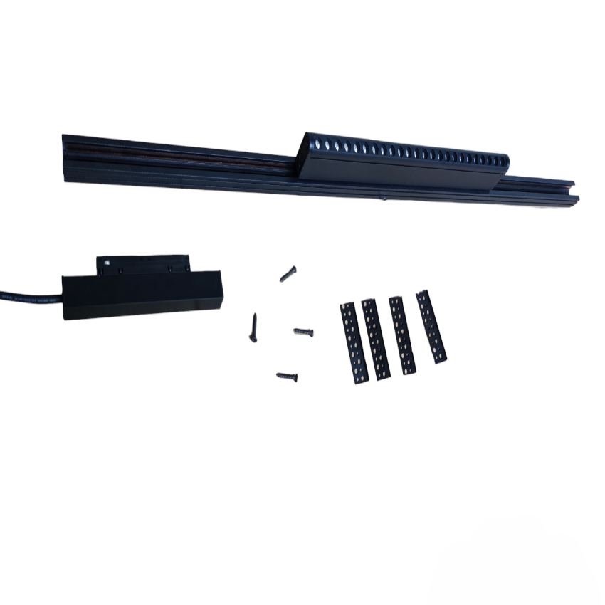 ILLUMIQ TERRA 24W LED Rotary Grille Track Light 220V ceiling light mounting components and screws