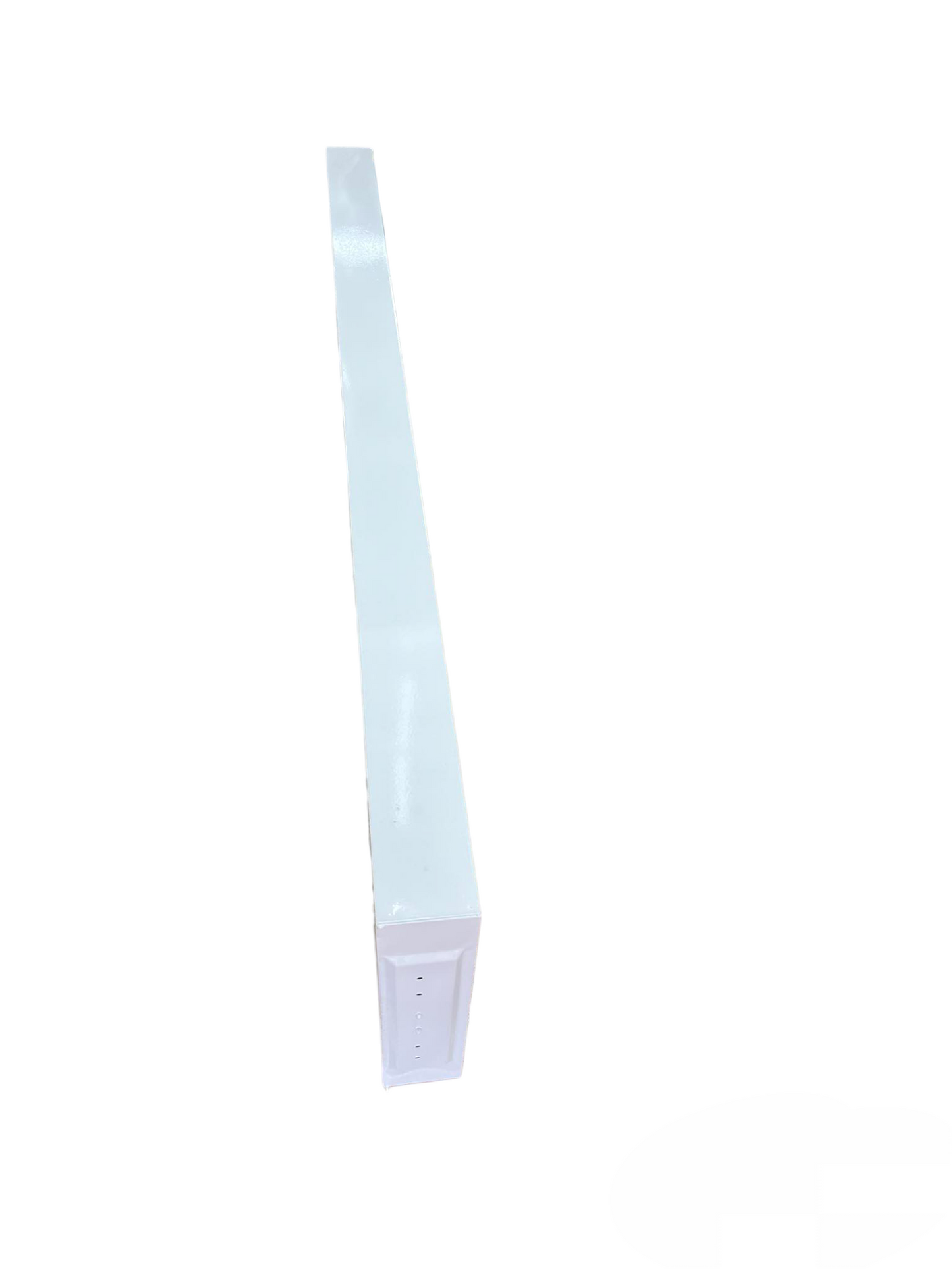Firefly 48 inch T8 LED troffer light ceiling fixture with slim white design