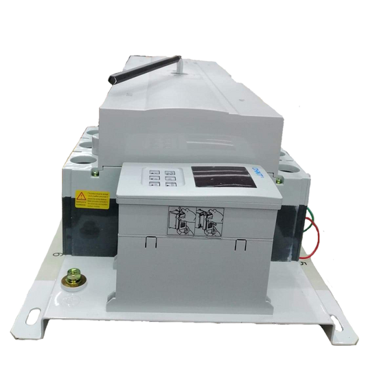 Chint automatic transfer switch 630A in white and gray for electrical circuitry and parts