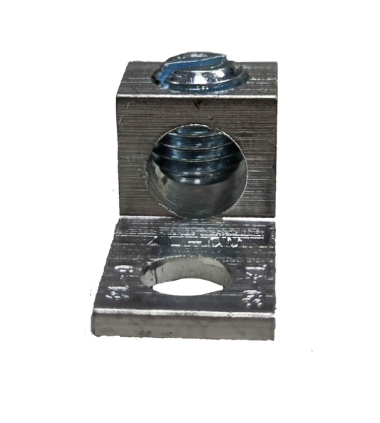 Electx Electrical Supply Mechanical Lugs 1 Hole 14mm AWG 6 aluminum single hole connector with clamp screw