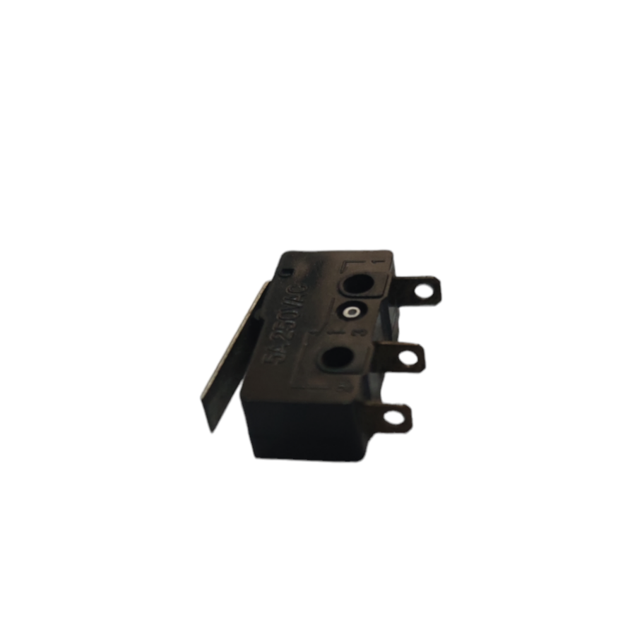 Local Micro Switch Small Switch 1NO 1NC black electrical component with three connectors