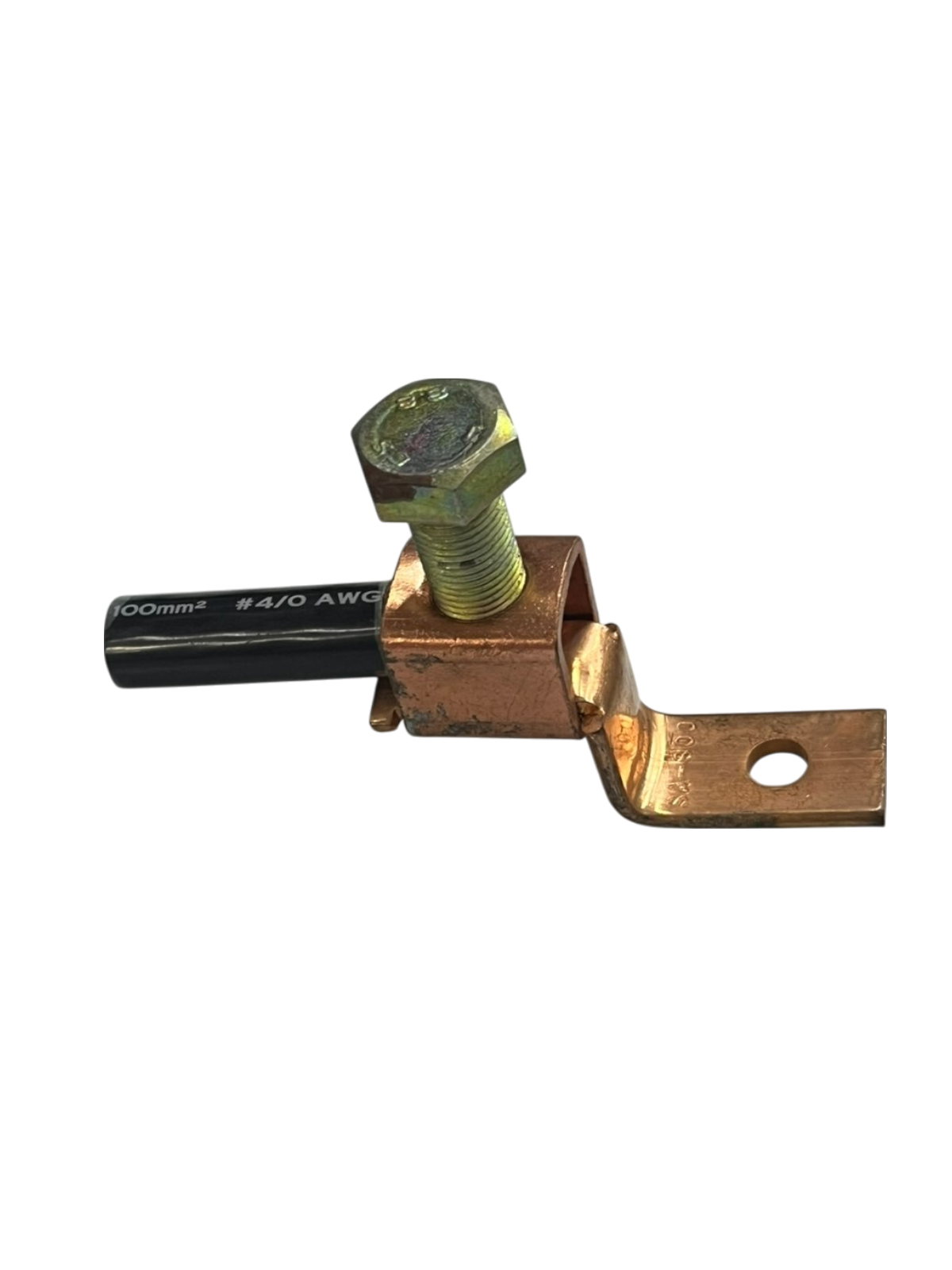 Local electrical circuit component solderless terminal lugs 125mm - 175mm with bolt and wire connector