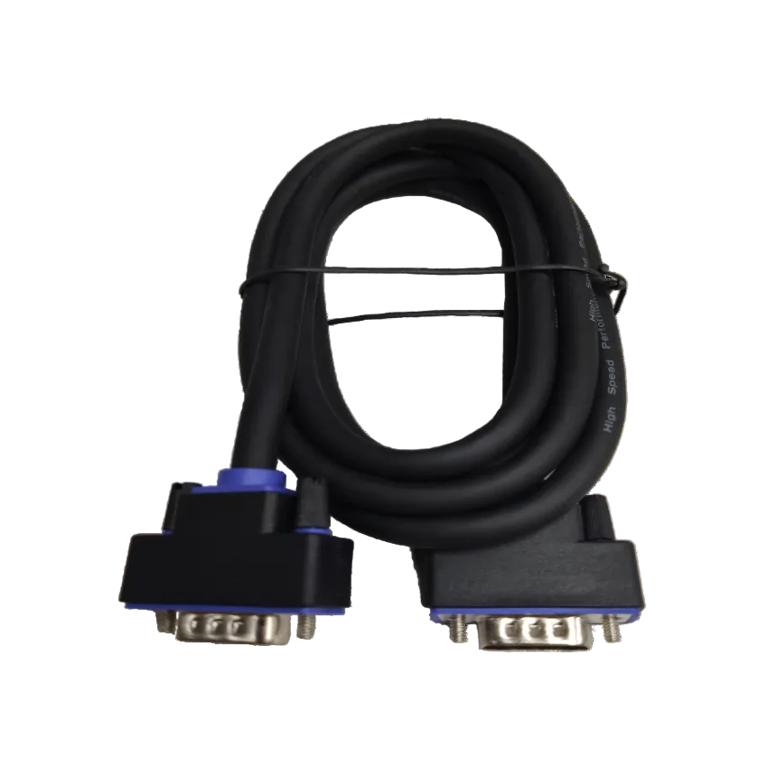 Grippes VGA Cable 1.5 Meters Male to Male with black connectors and durable cable design